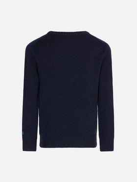 Rundhalspullover für Jungen mit weihnachtlichem Snoopy-Aufdruck | PEANUTS™ SONDEREDITION