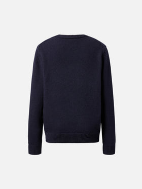 Maglione Douglas  in misto cashmere con jacquard Sciupa Femmine