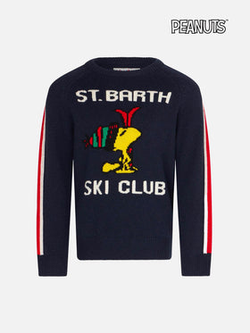 Boy crewneck sweater with Woodstock print | WOODSTOCK - PEANUTS™ SPECIAL EDITION