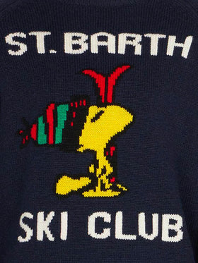 Boy crewneck sweater with Woodstock print | WOODSTOCK - PEANUTS™ SPECIAL EDITION