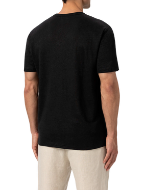 Black linen jersey t-shirt Ecstasea - MC2 Saint Barth