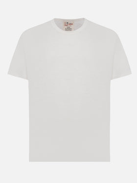 White linen jersey t-shirt Ecstasea - MC2 Saint Barth