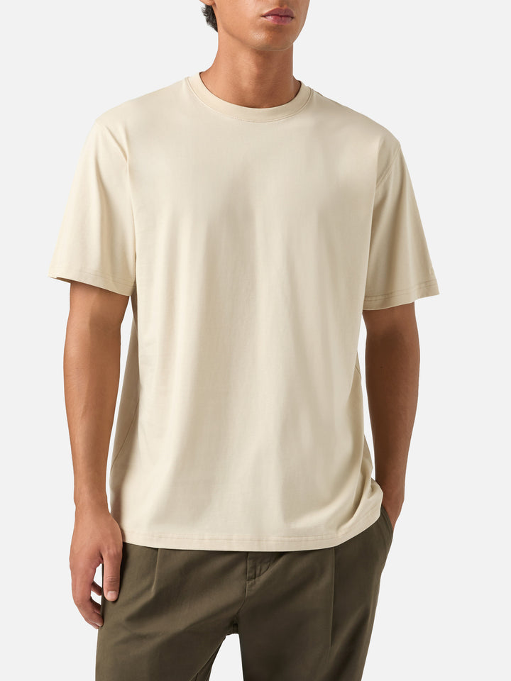 Beiges Every Baumwoll-T-Shirt 