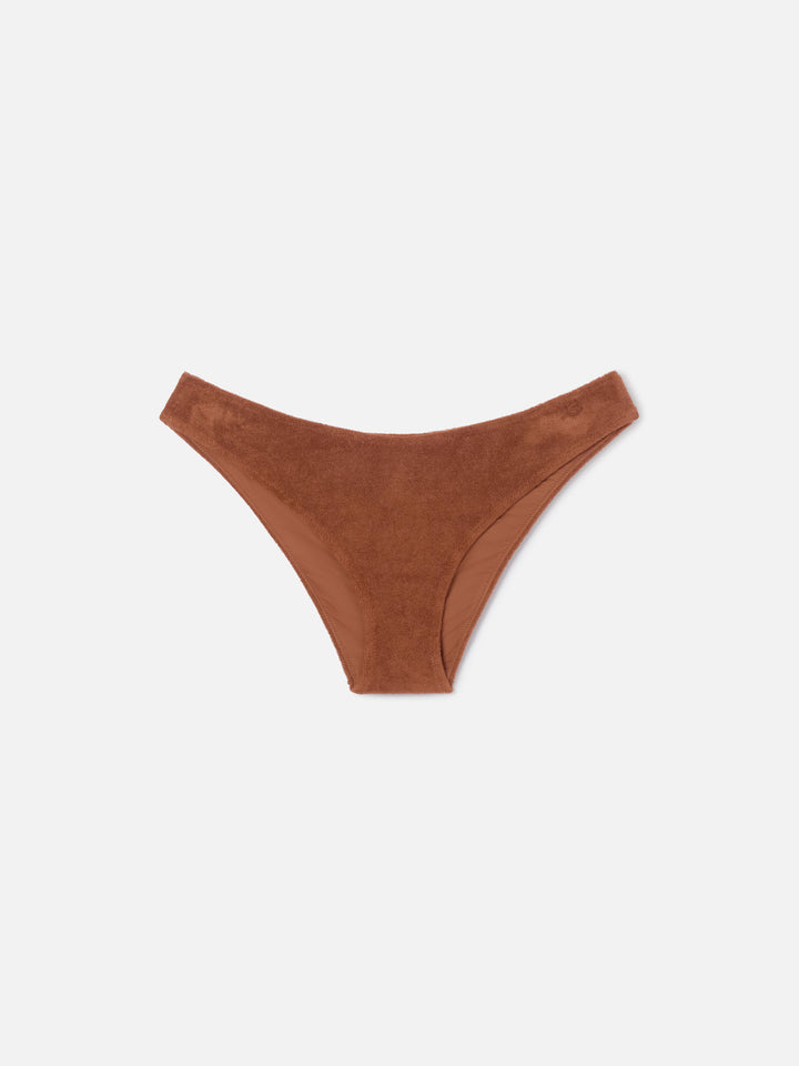Brown Elise terry swim briefs