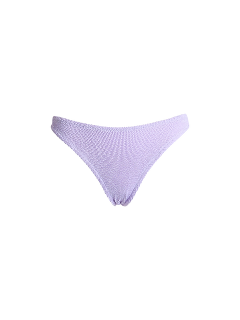 Woman lilac classic crinkle swim briefs Elise - MC2 Saint Barth