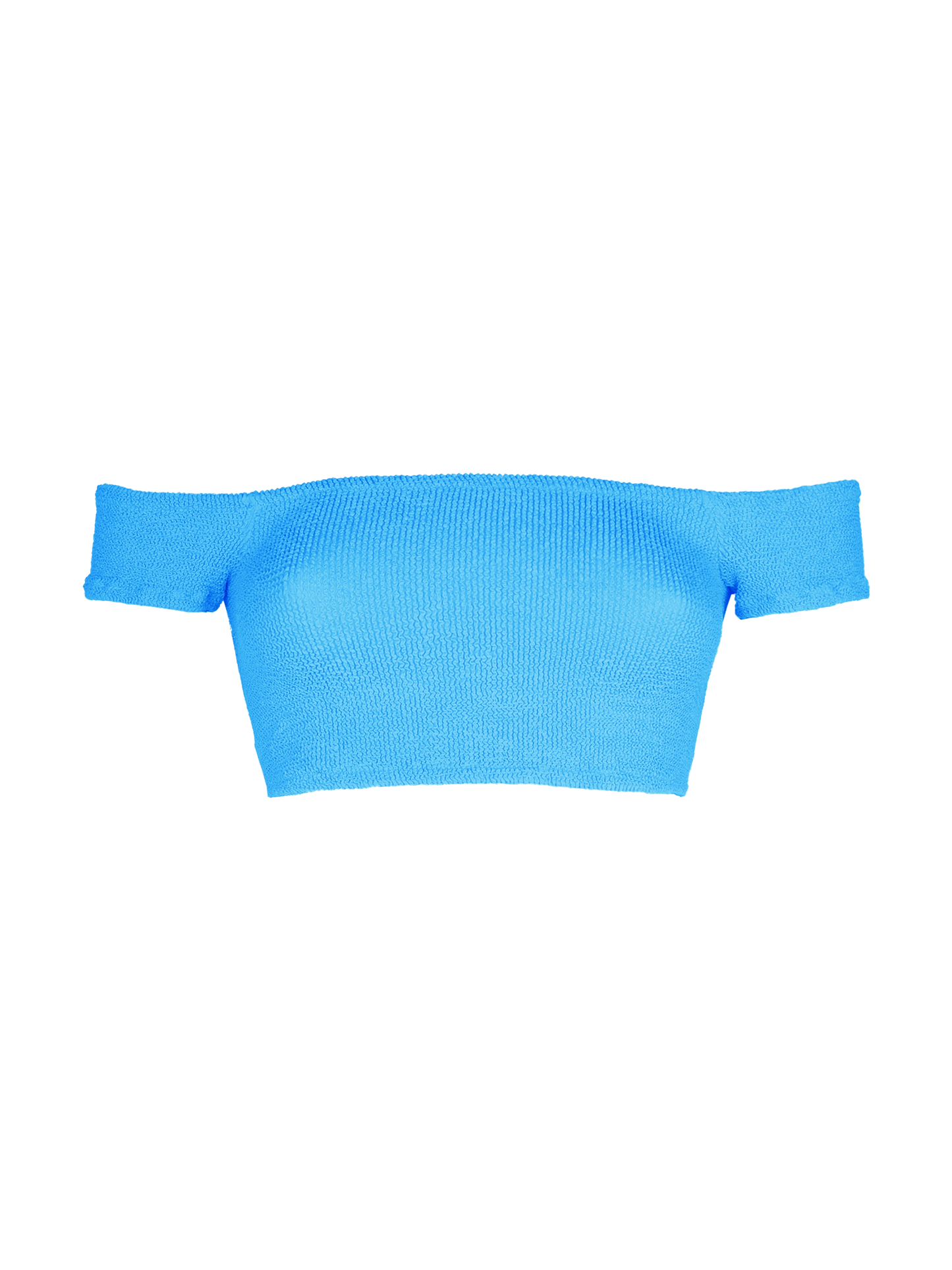 Costume intero da donna con spalline larghe crinkle