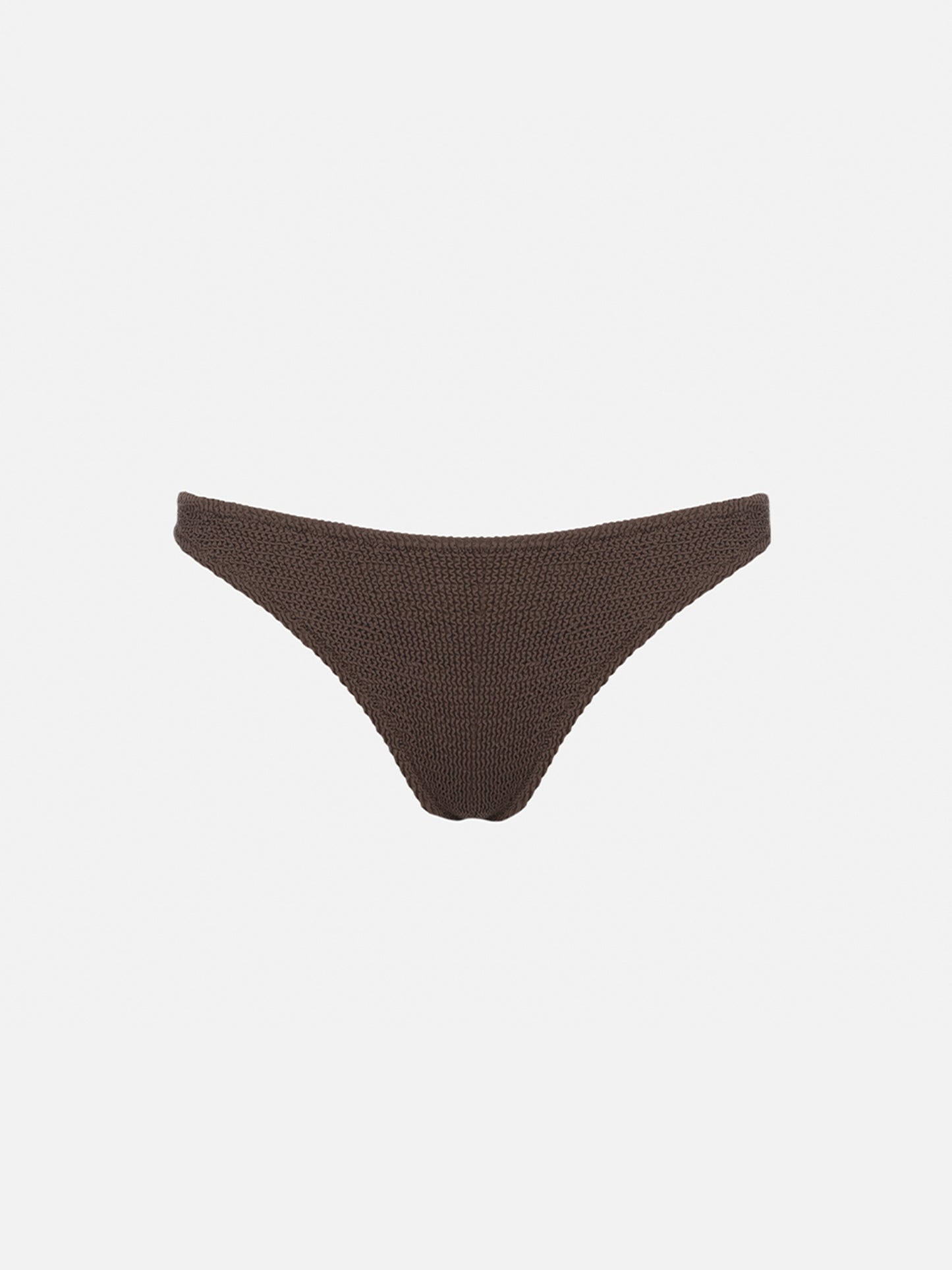 Elise classic brown crinkle swim briefs - MC2 Saint Barth