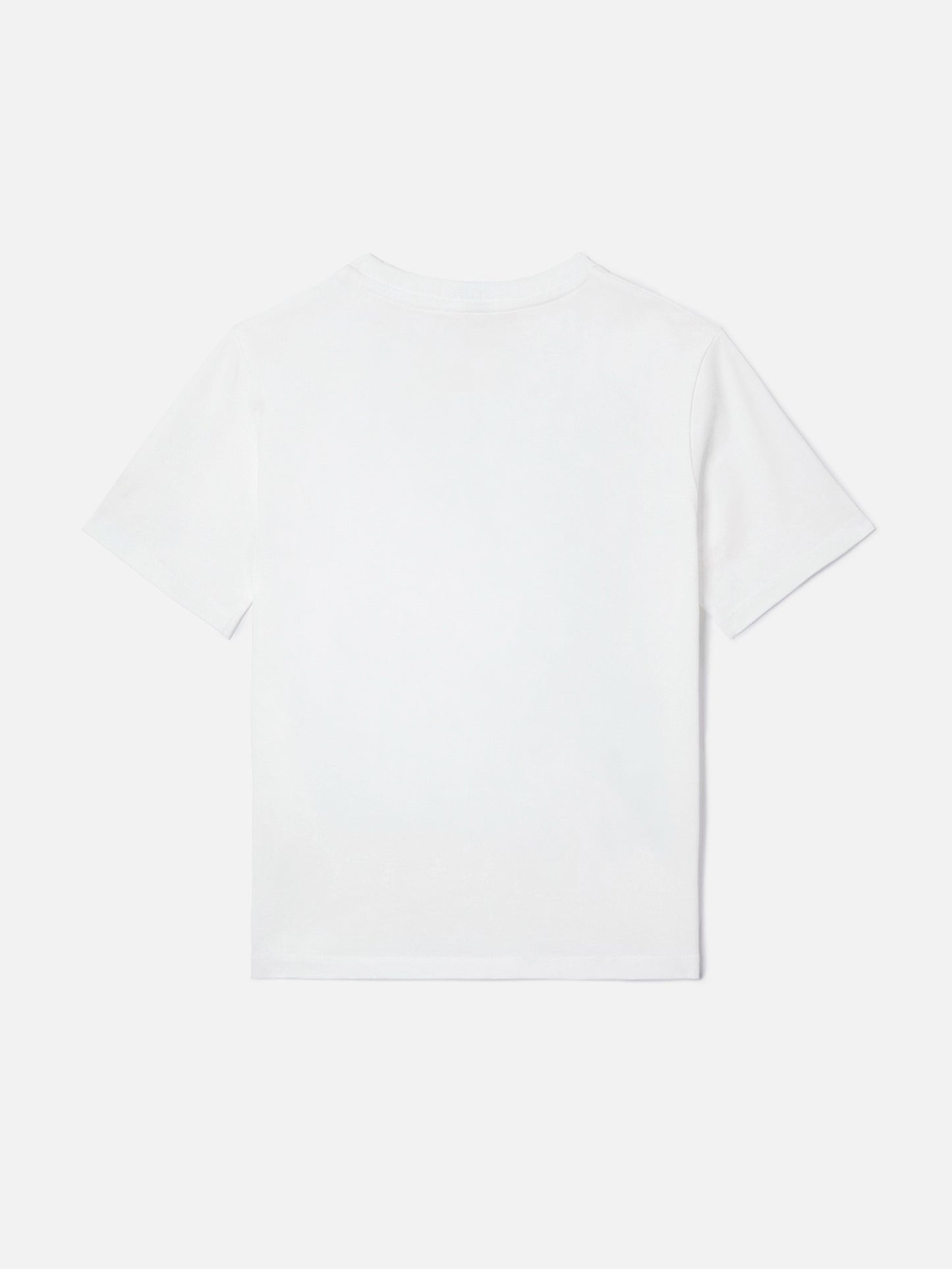 T-shirt Elly en coton blanc avec broderie Bikini Obsession et strass 