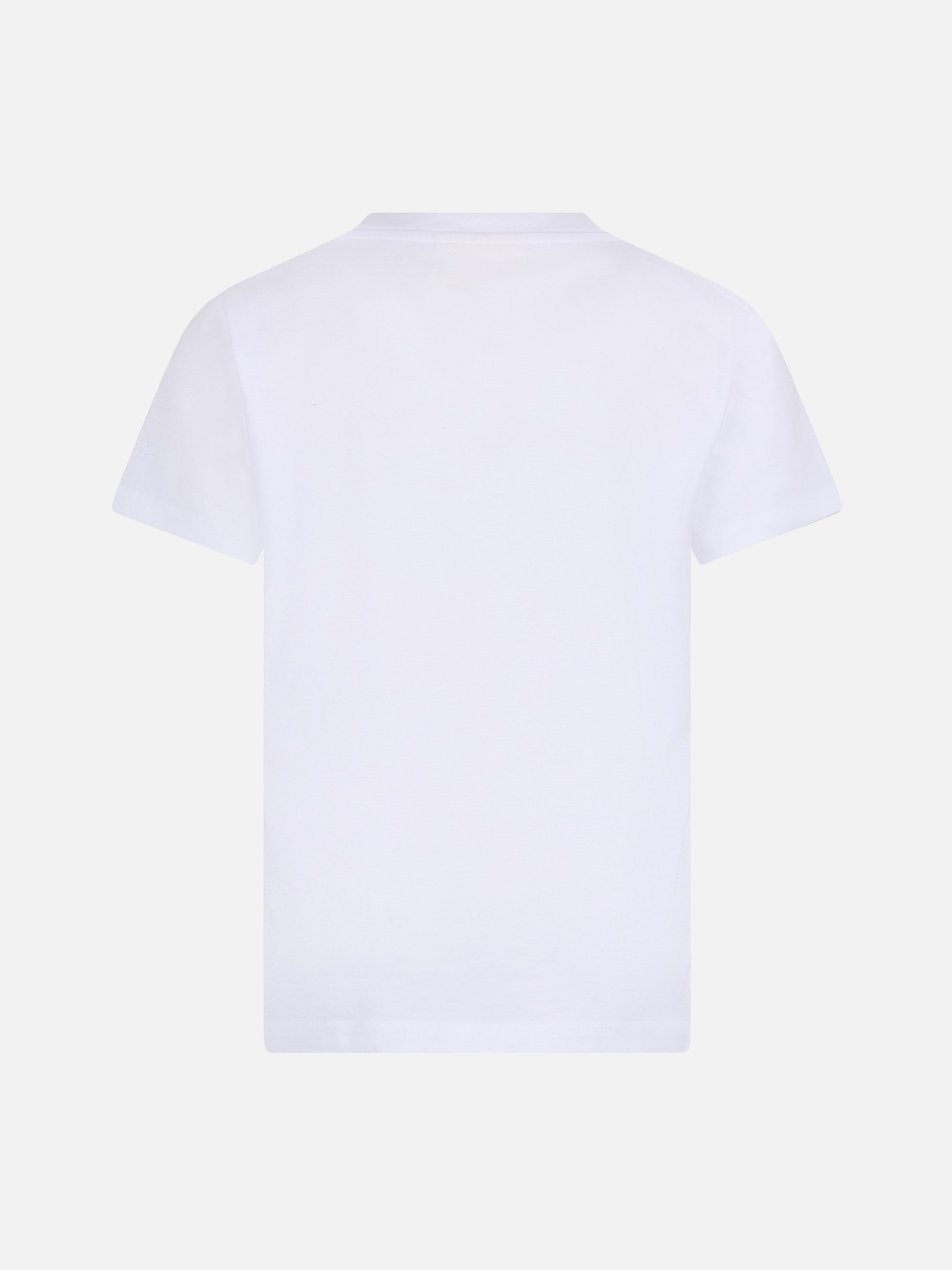 Girl cotton jersey crewneck t-shirt Elly with Miss Stufo embroidery - MC2 Saint Barth