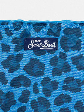 Emy classic bandeau bikini with animalier print - MC2 Saint Barth