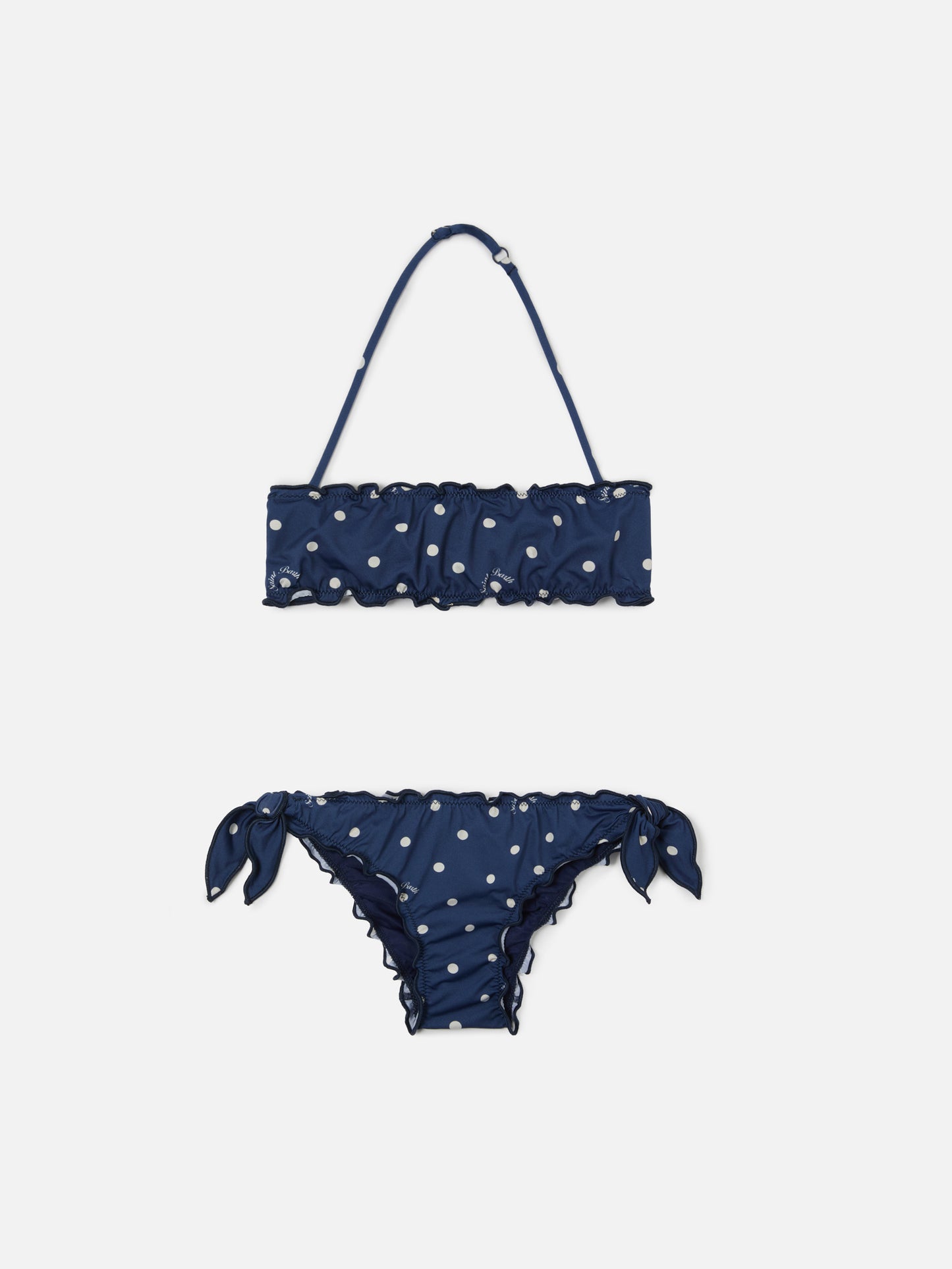 Emy navy polka dot bikini