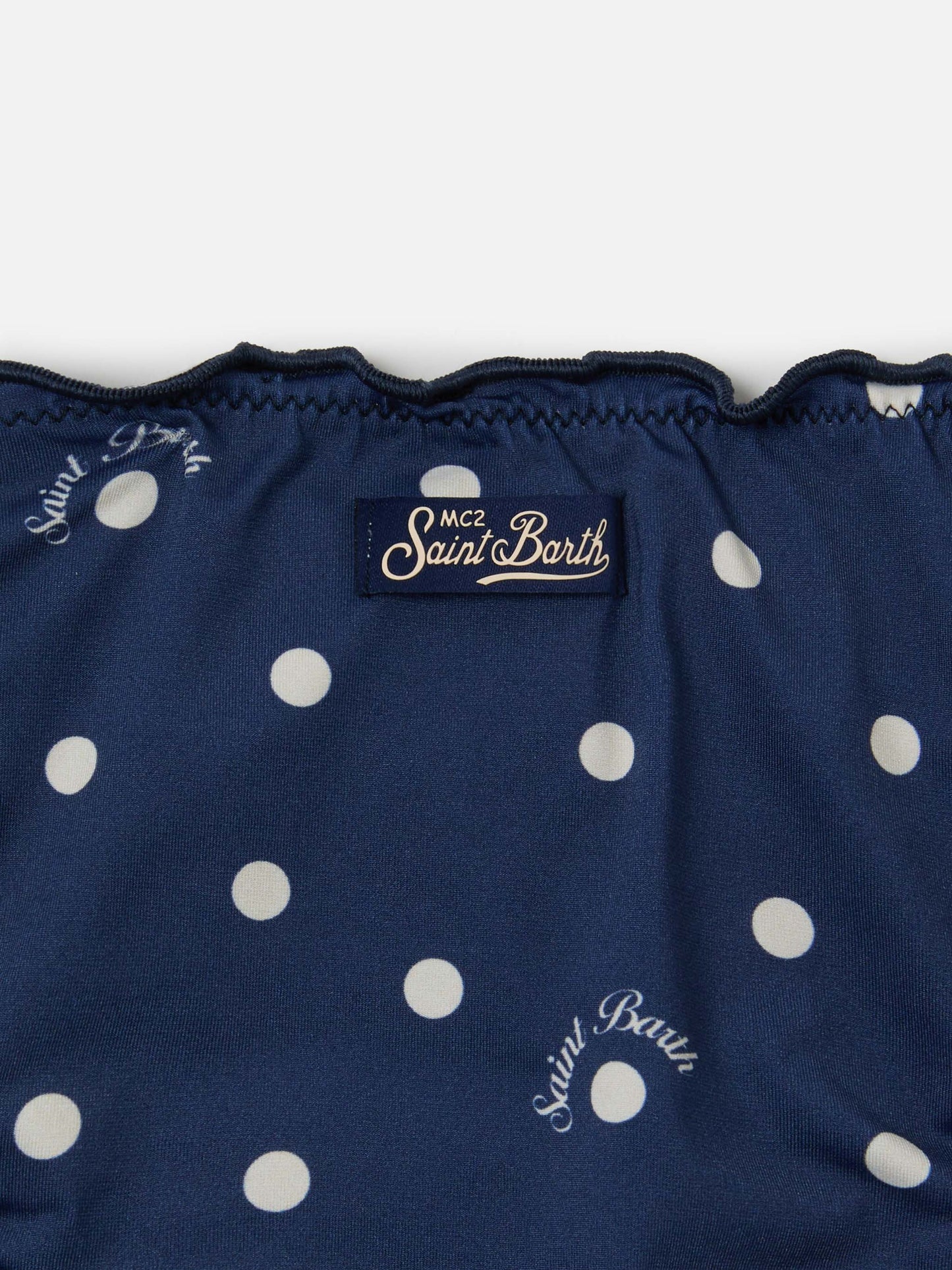 Emy navy polka dot bikini