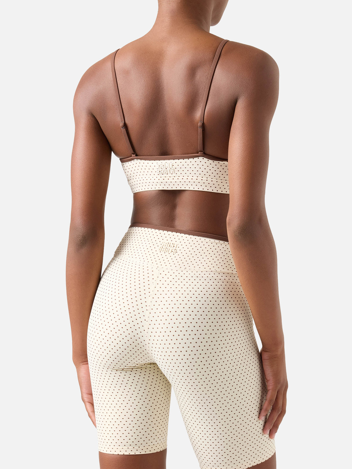 Eiris Fitness-Top mit Mikro-Polka-Dot-Print 