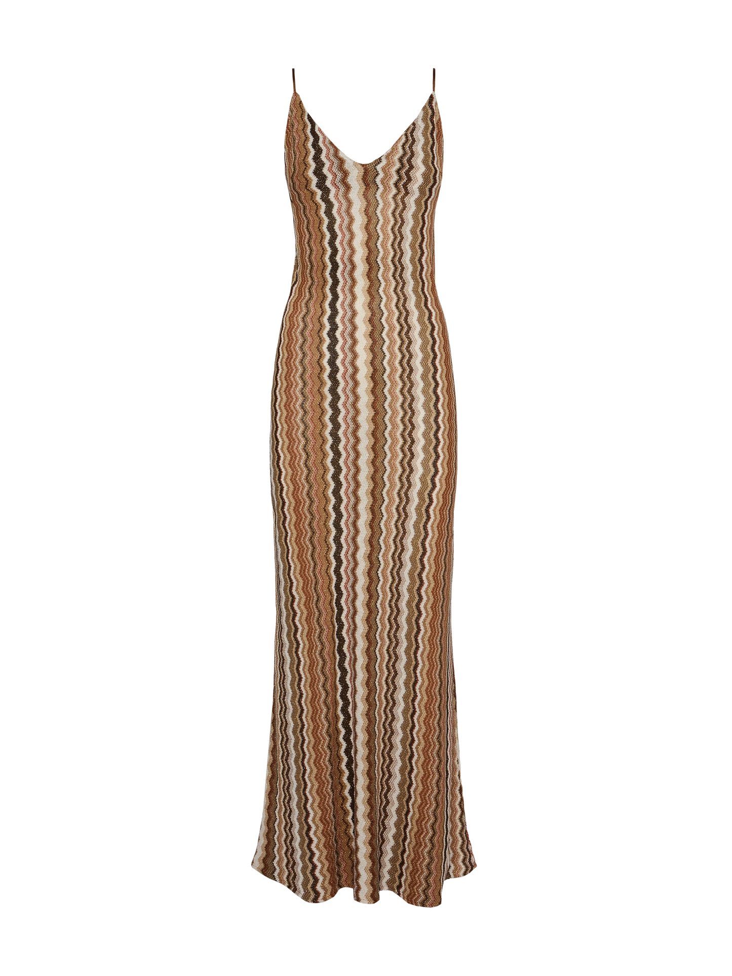 Eydis raschel knit chevron slip dress - MC2 Saint Barth