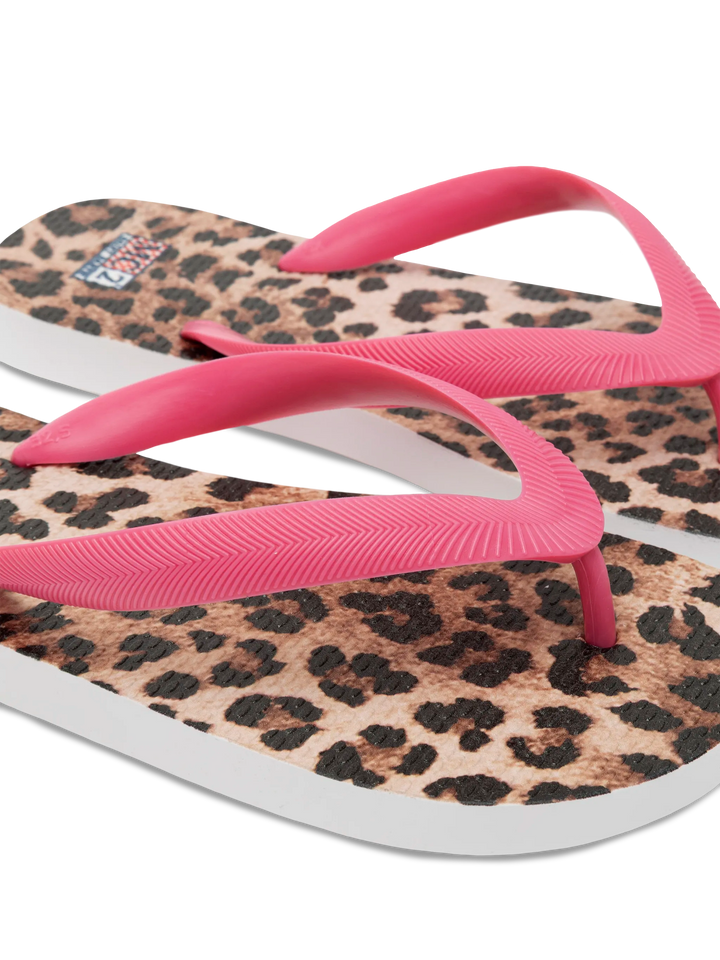 Flip flops with animalier print - MC2 Saint Barth