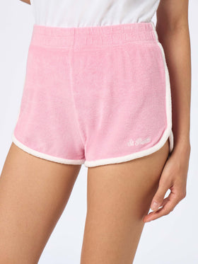 Woman terry cotton pull up shorts Francine - MC2 Saint Barth