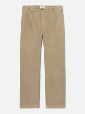 Beige Fuji corduroy trousers