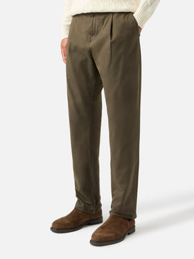 Pantaloni Fuji verde militare cerati