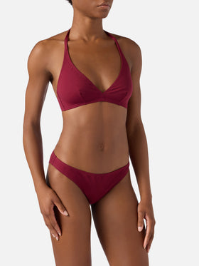 Bikini Gala en bordeaux uni 