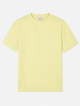 Camiseta de rizo amarilla Gary 