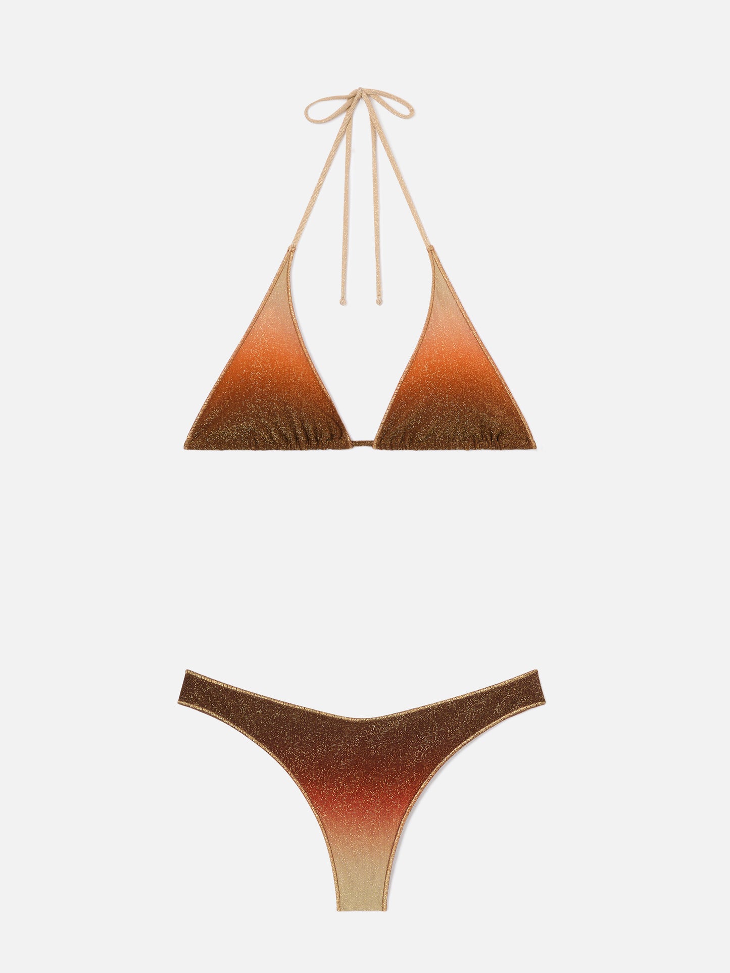 Guiana Naomi Overlock degradé lurex bikini
