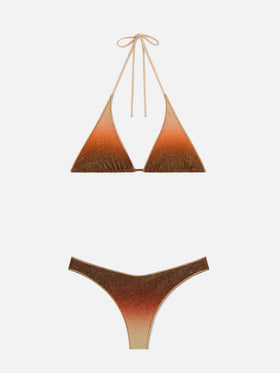 Guiana Naomi Overlock degradé lurex bikini
