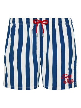 Mid-length Gustavia swim-shorts with Sapore di Mare embroidery | SAPORE DI MARE SPECIAL EDITION - MC2 Saint Barth