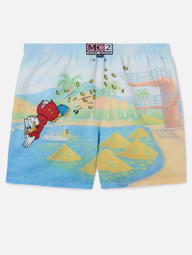 Bañador Gustavia con estampado Scrooge y Montecarlo habituè | DISNEY SPECIAL EDITION 