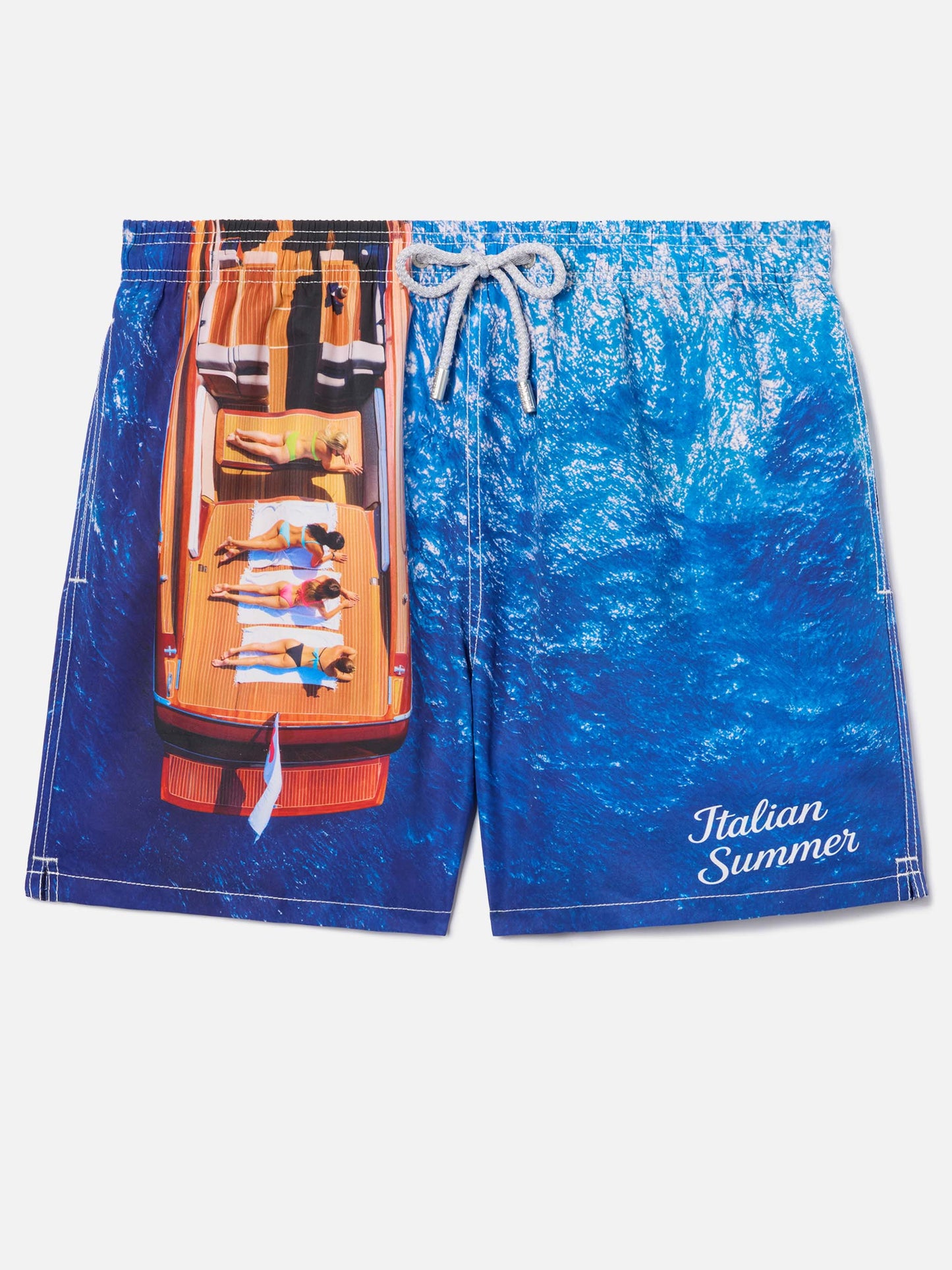Gustavia swim shorts with italian summer print | Special Edition