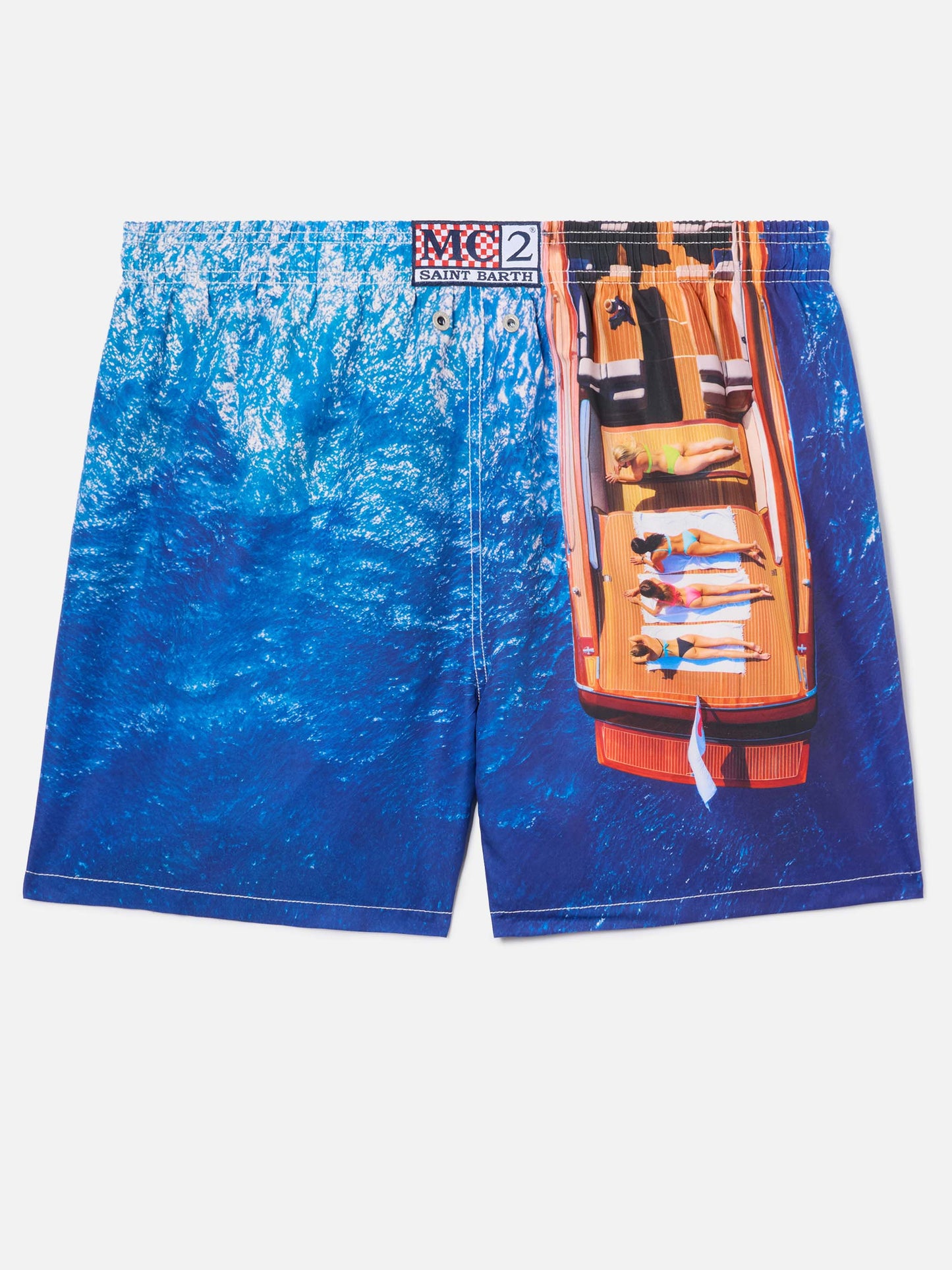 Gustavia swim shorts with italian summer print | Special Edition