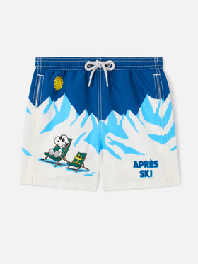 Bañador corto Haiti con estampado de montaña y Snoopy | Special Edition 