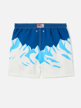 Bañador corto Haiti con estampado de montaña y Snoopy | Special Edition 