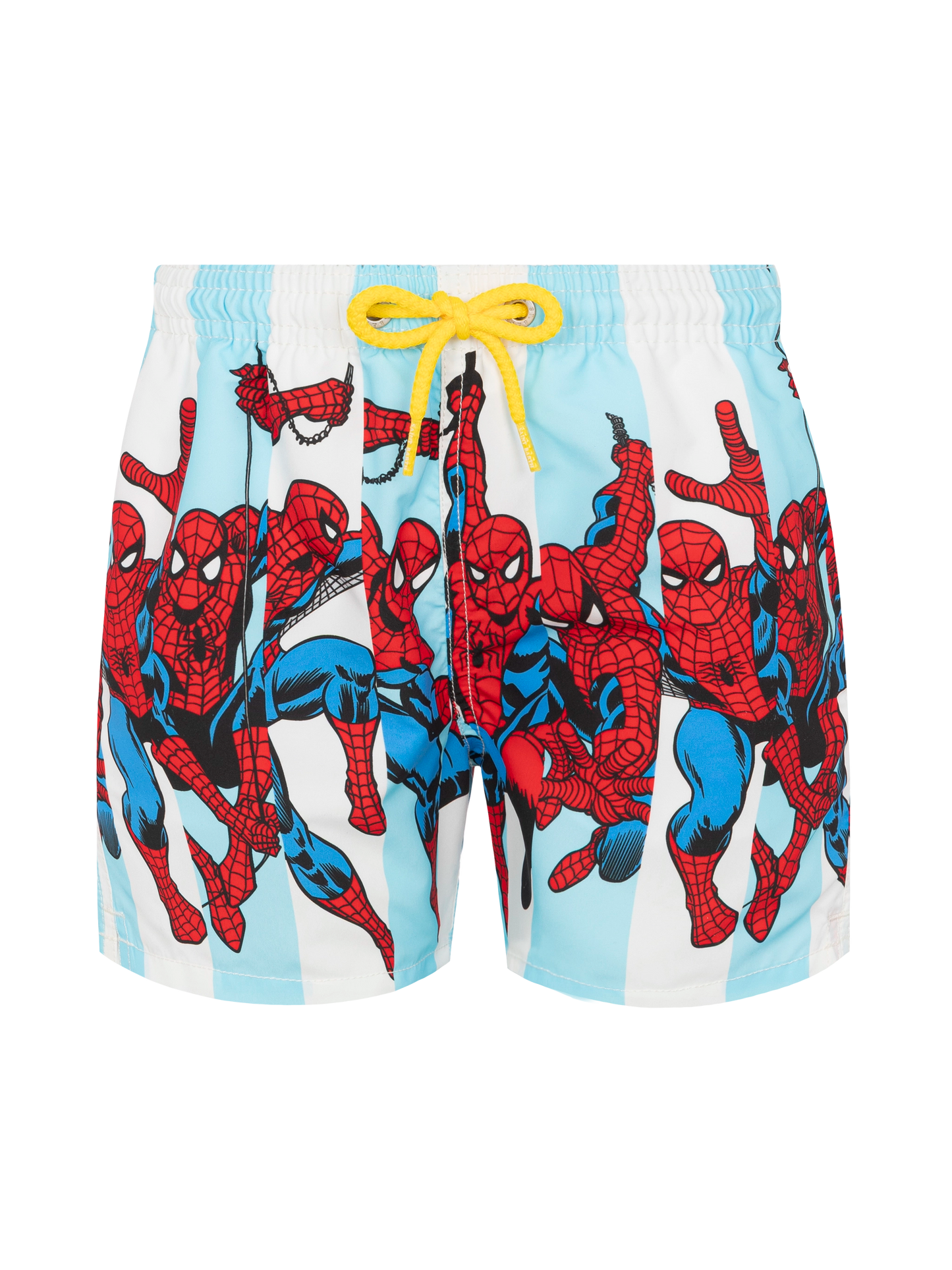 Haiti mid-length swim shorts with Spiderman print | MARVEL SPECIAL EDITION - MC2 Saint Barth