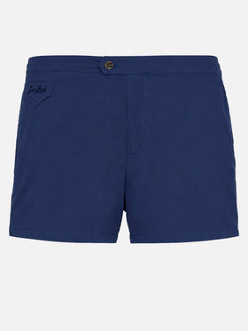 Harrys marineblaue Badeshorts mit schmaler Passform 