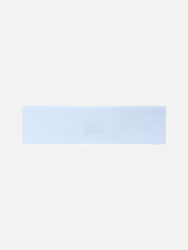 Leichtes blue Studio-Stirnband 