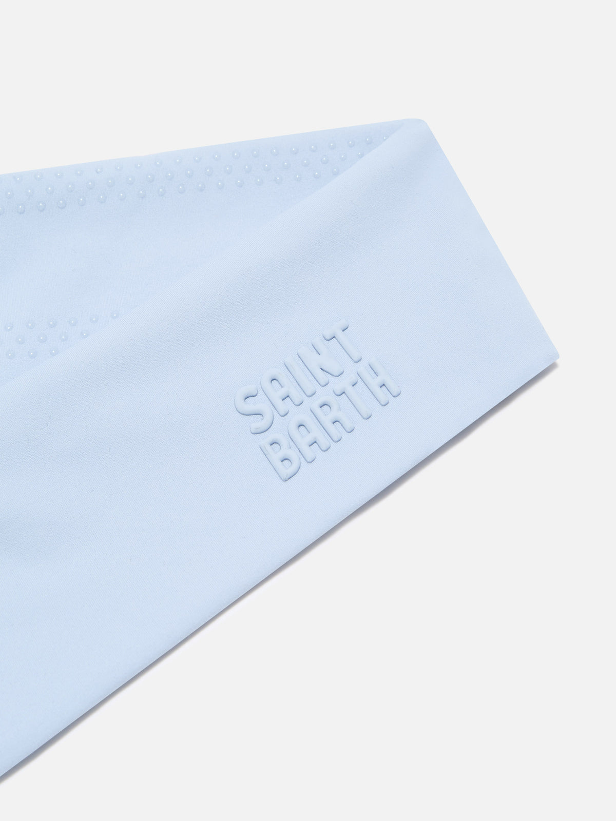 Leichtes blue Studio-Stirnband 