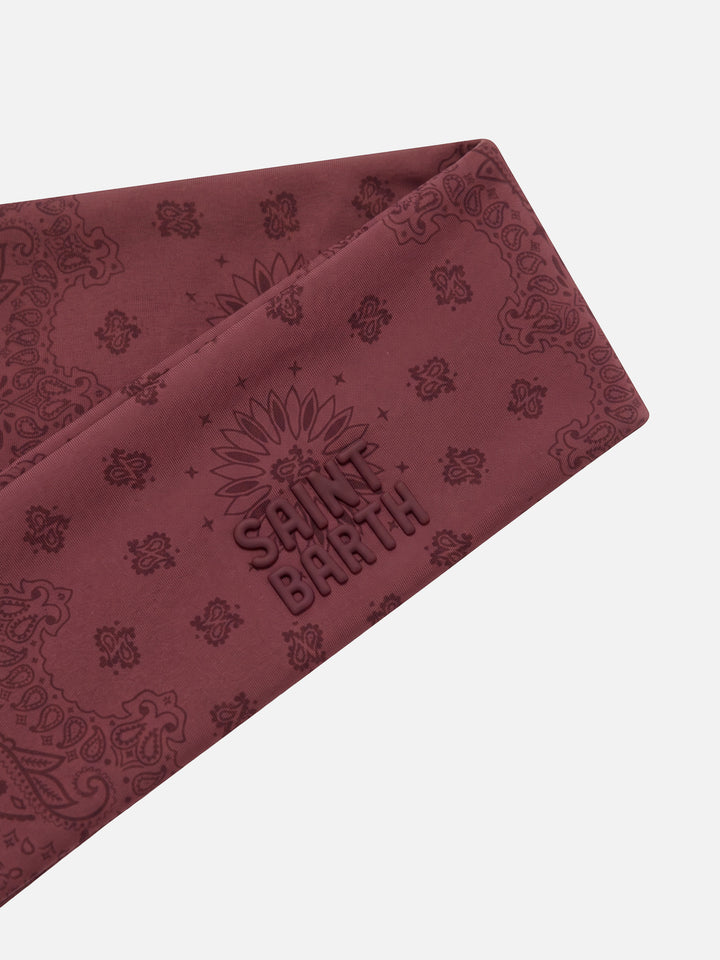 Studio-Haarband mit Bandana-Print 