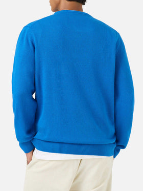 Pull col rond Heron avec broderie Courma Apres ski 