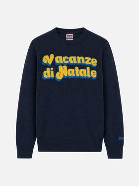 Pull col rond Heron avec jacquard Vacanze di Natale | VACANZE DI NATALE SPECIAL EDITION 