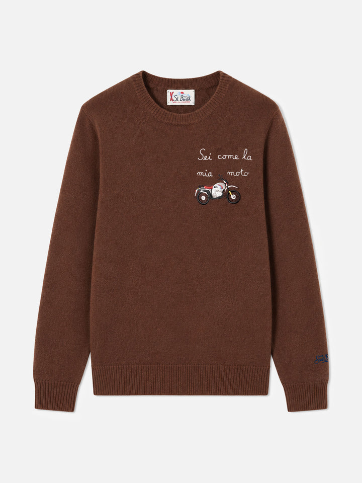 Heron brauner Sei come la mia moto Pullover 
