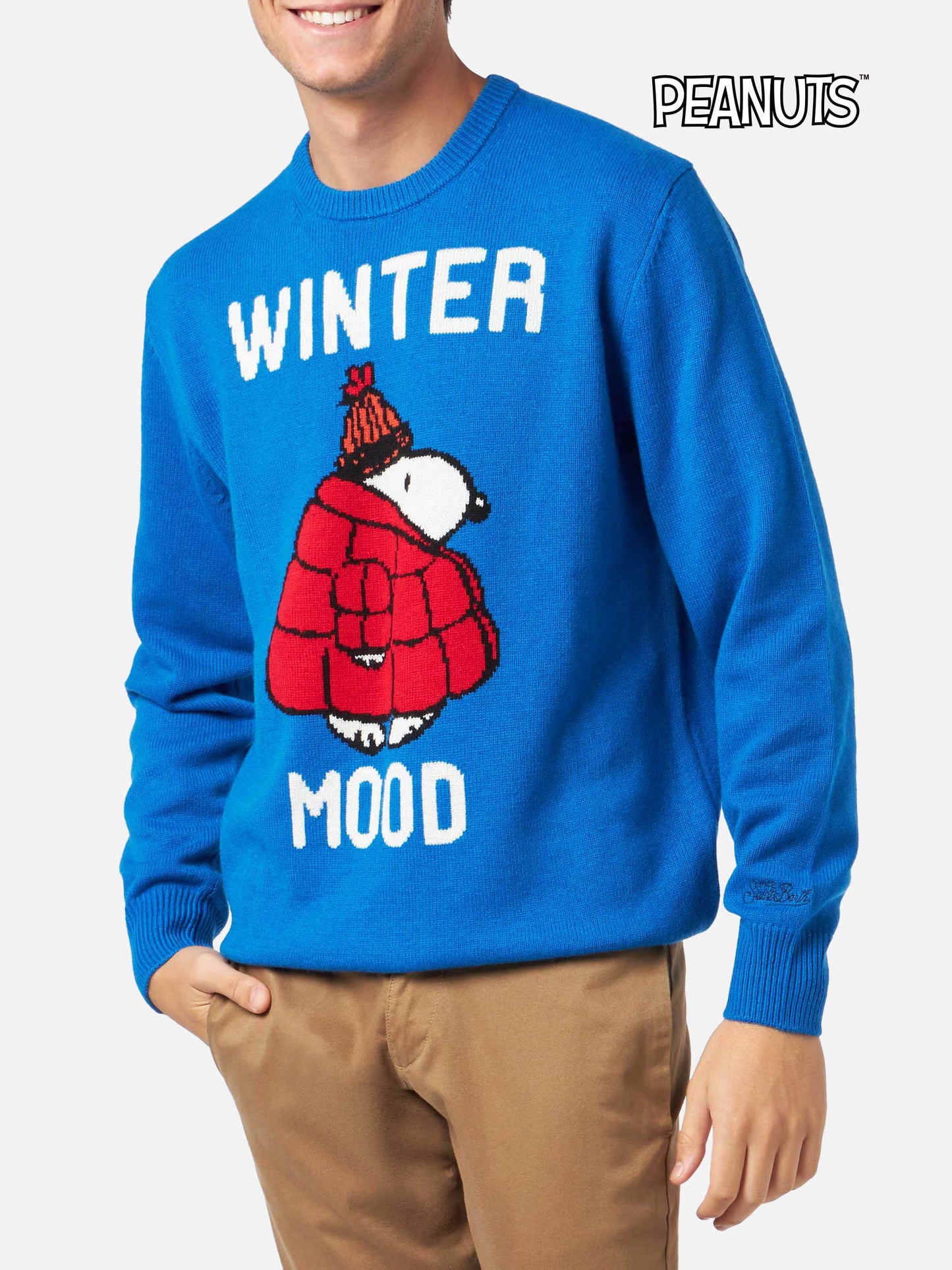 Maglione girocollo con jacquard Snoopy Winter Mood  | PEANUTS SPECIAL EDITION