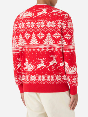 Pull Fair Isle Heron avec jacquard Jingle Balls 