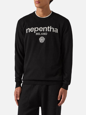 Heron Light sweater with Nephenta jacquard | NEPHENTA SPECIAL EDITION