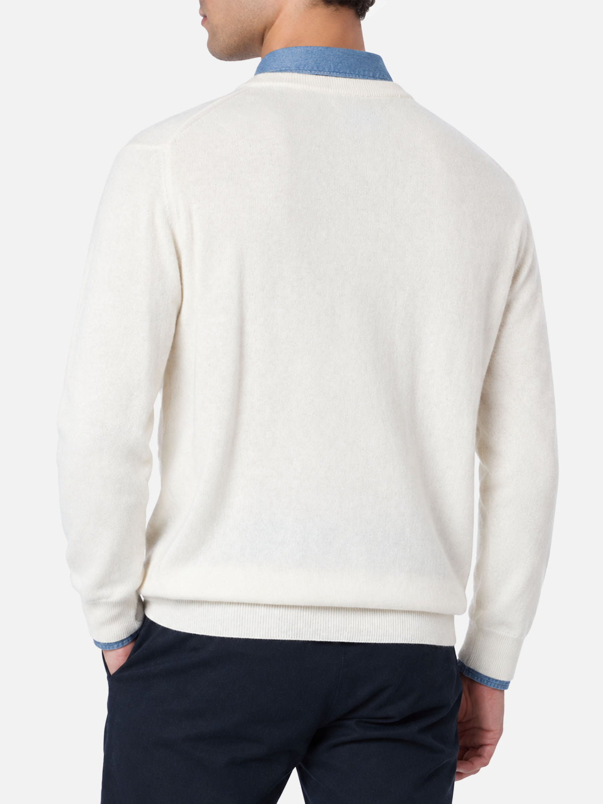 Pull col rond Heron avec broderie King of apres ski 