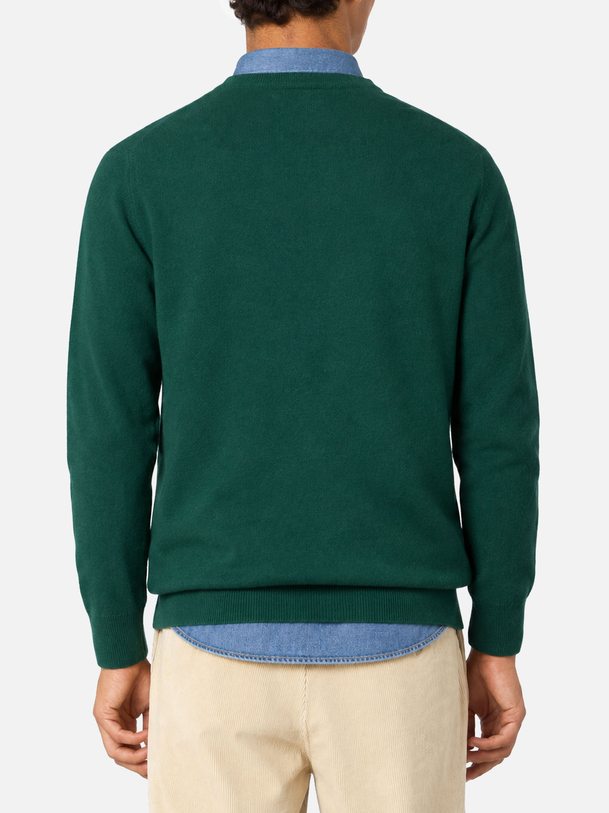 Pull ras-du-cou Heron avec broderie Time is precious 