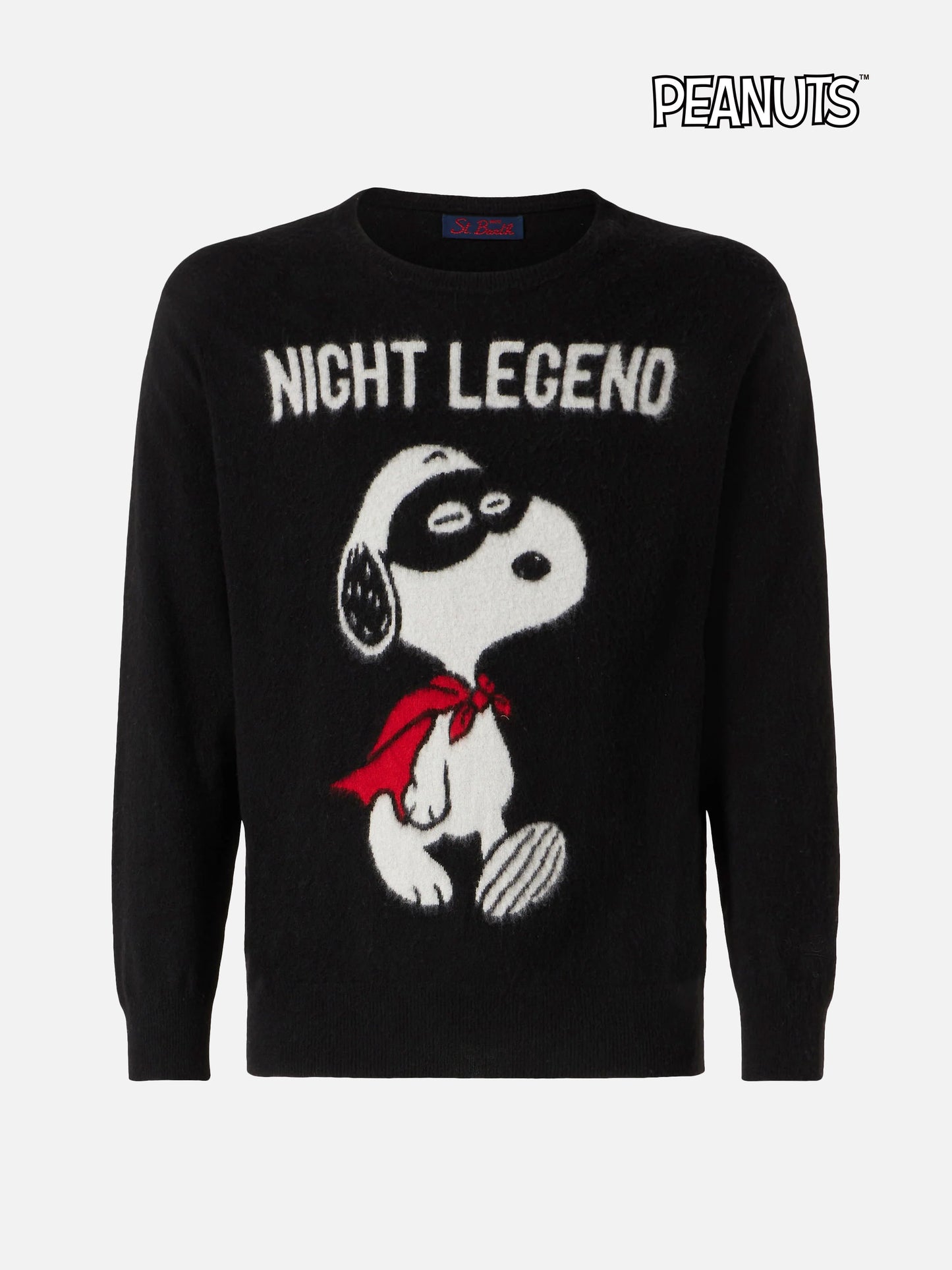 Maglione girocollo con jacquard Snoopy Night Legend | SNOOPY - EDIZIONE SPECIALE PEANUTS™