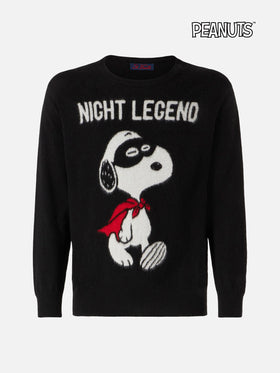 Maglione girocollo con jacquard Snoopy Night Legend | SNOOPY - EDIZIONE SPECIALE PEANUTS™
