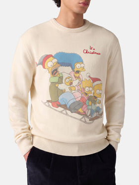 Maglione girocollo Heron con jacquard famiglia Simpson |  SIMPSON SPECIAL EDITION