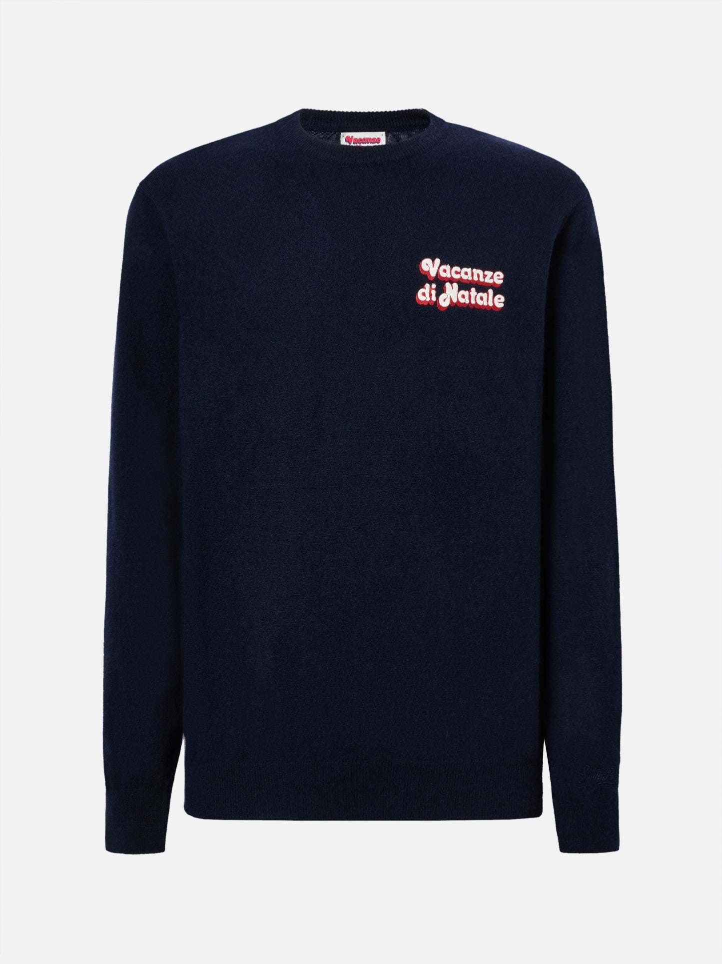 Maglione a girocollo Heron Light con ricamo Vacanze di Natale | VACANZE DI NATALE SPECIAL EDITION