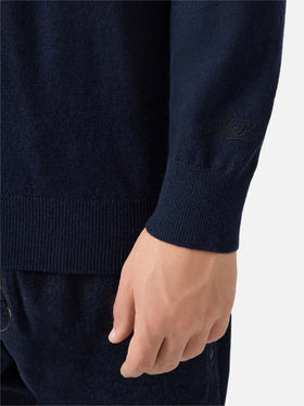 Crewneck sweater Heron Light with Starducks embroidery